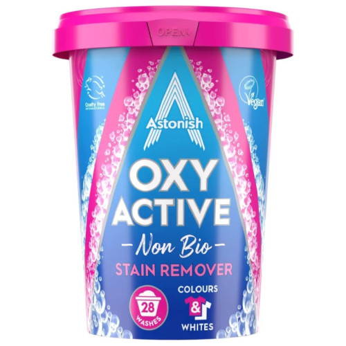 Кисневий плямовивідник Astonish Oxy Active Stain Remover, 625 г.
